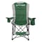 Wakeman Camping Chair with Foot Rest - 300lb Capacity Chair with Cooler & Cupholder by Wakeman Green 75-CMP1125 - alternate 1